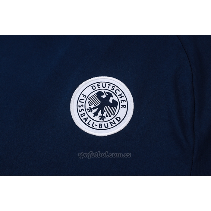 Chandal del Alemania Manga Corta 2026-2027 Azul - Pantalon Corto